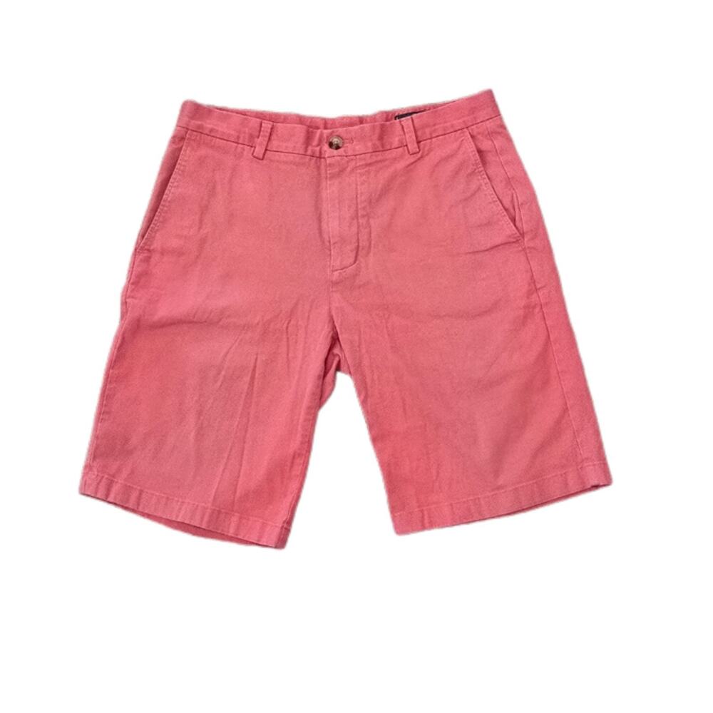 Vineyard Vines Breaker Shorts Mens 33 Salmon Pink Golf Activewear Chino